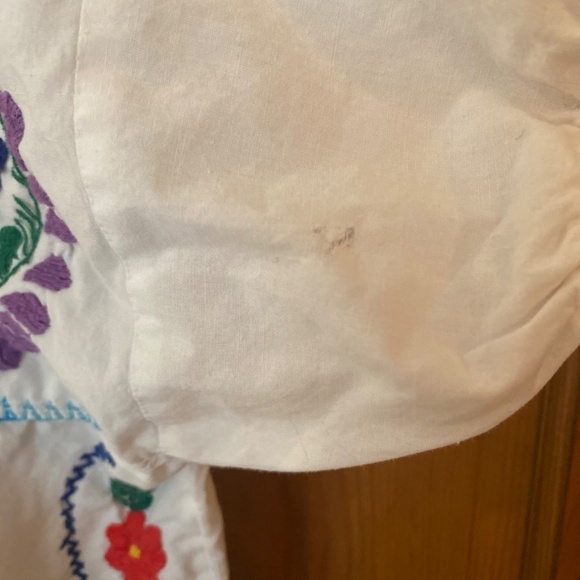 Vintage Hand Embroidered Girls Dress - Picture 5 of 7